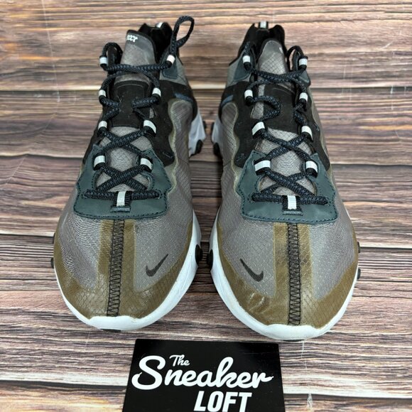 Nike‎ React Element 87 Anthracite Black Men\'s Athletic Shoes Size 11 main image 3